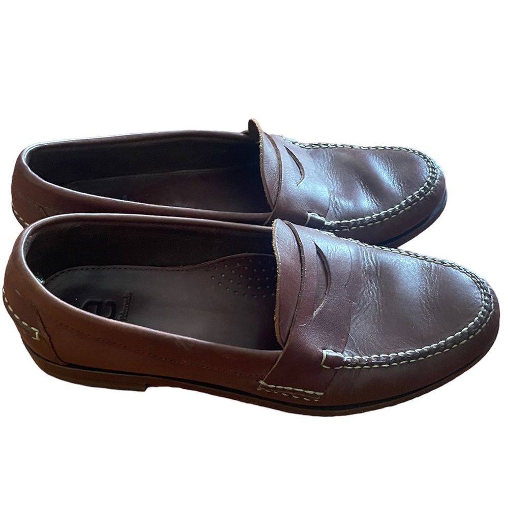 Allen Edmond Penny Loafers size: 10.5D Brown Leather - Picture 2 of 8